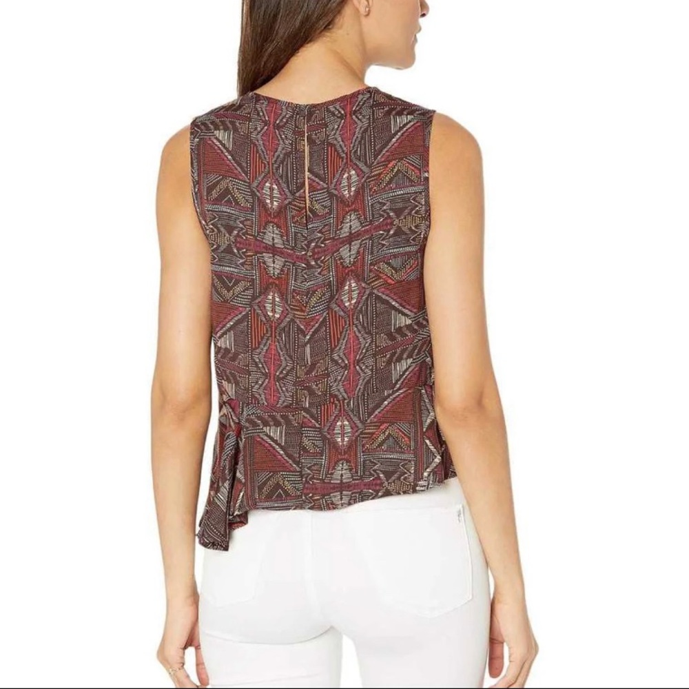 Multi-Tribal Weave top